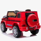 Mercedes G63 AMG Licensed Ride On Car In Red 12V 2WD