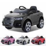 Audi Q7 Style Ride on Car In Black - 12V 2WD