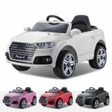 Audi Q7 Style Ride on Car In White - 12V 2WD