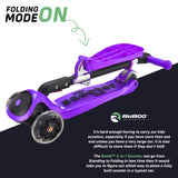 RiiRoo 3 in One Bambi Kids Scooter In Purple