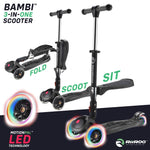 RiiRoo 3 in One Bambi Kids Scooter