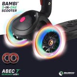 RiiRoo 3 in One Bambi Kids Scooter