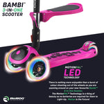 RiiRoo 3 in One Bambi Kids Scooter