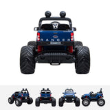 RiiRoo Ford Ranger Monster Truck Licensed Ride on Car back1