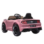 FORD MUSTANG GT Style Ride On Car In Pink - 12V 2WD