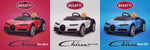 Licensed Buggati Chiron 12V Ride On Car - 12V 2WD