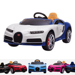 Licensed Buggati Chiron 12V Ride On Car - 12V 2WD