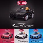 Licensed Buggati Chiron 12V Ride On Car - 12V 2WD