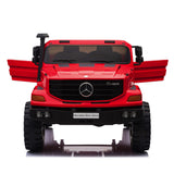 Mercedes 2WD 2 Seater Ride On Zetros Truck - 24V