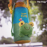 Kids Scooter Bottle Holder Accessory - Elssie The Frog