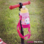 Kids Scooter Bottle Holder Accessory - Jessie The Kitty