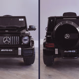 Mercedes G63 AMG Licensed Ride On Car In Black 12V 2WD