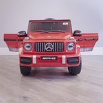 Mercedes G63 AMG Licensed Ride On Car In Red 12V 2WD