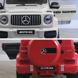 Mercedes G63 AMG Licensed Ride On Car In Red 12V 2WD