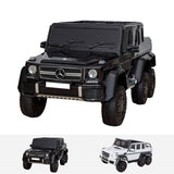 Licensed Mercedes Benz G63 Mini Ride on Toy In Black -12V 6WD