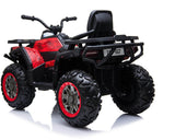 RiiRoo 12V Ride On Quad ATV Motorbike In Spider Red