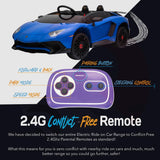 Lamborghini Aventador Ride on Car - 12V 2WD