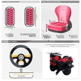 RiiRoo BMW F 800 GT Style Ride On Bike - 12V