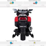 RiiRoo BMW F 800 GT Style Ride On Bike - 12V