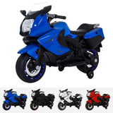 RiiRoo BMW F 800 GT Style Ride On Bike - 12V Blue