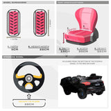 RiiRoo Ford Focus RS Ride On Car - 12V 2WD