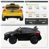 RiiRoo Ford Focus RS Ride On Car - 12V 2WD