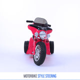 RiiRoo Harley Style Police Ride On Motorbike/Trike - 6V