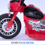 RiiRoo Harley Style Police Ride On Motorbike/Trike - 6V