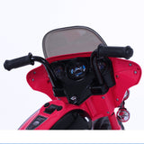 RiiRoo Harley Style Police Ride On Motorbike/Trike - 6V