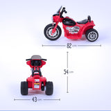 RiiRoo Harley Style Police Ride On Motorbike/Trike - 6V