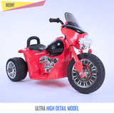 RiiRoo Harley Style Police Ride On Motorbike/Trike - 6V
