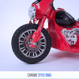 RiiRoo Harley Style Police Ride On Motorbike/Trike - 6V