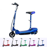 RiiRoo Kids Electric Scooter With Seat & LED's Blue