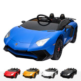 RiiRoo Lamborghini Aventador Ride on Car - 12V 2WD