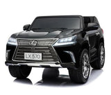RiiRoo Lexus LX 570 Ride on Car - 24V 4WD Black