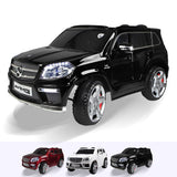 RiiRoo Mercedes Benz GL63 Ride on Car - 12V 2WD Black