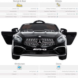 RiiRoo Mercedes Benz SL65 AMG Ride On Car - 12V 2WD