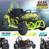 RiiRoo RiiRoo 4 Wheel 80CC Petrol Off Road Go Kart Buggy Outdoor Kids Ride On Go-Kart