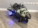 RiiRoo RiiRoo JetX Fighter Aero Plane - 12V Camouflage
