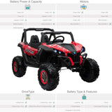 RiiRoo RiiRoo MaxPow™ UTV-MX Ride on Buggy - 24V 4WD
