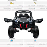 RiiRoo RiiRoo MaxPow™ UTV-MX Ride on Buggy - 24V 4WD