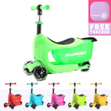 RiiRoo RiiRoo ThreeinOne Maxi Scooter Green