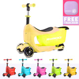 RiiRoo RiiRoo ThreeinOne Maxi Scooter Yellow