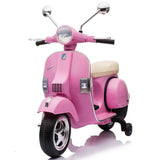 RiiRoo Vespa Licensed PX150 12V Kids Electric Ride On Battery Powered Motorbike