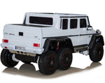 Licensed Mercedes Benz G63 Mini Ride on Toy In White -12V 6WD